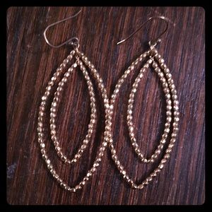 Stella & Dot Bardot Hoop Earrings